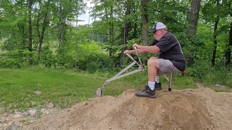 mini excavator playground|adult sandbox construction equipment.